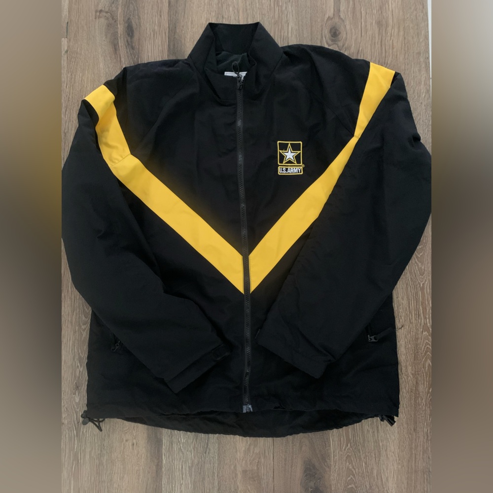 New Army Athletic Zip Up/ Wind Breaker set sz M